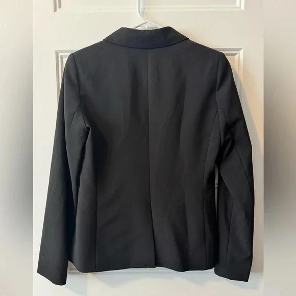 DKNY Peplum Blazer Size 4 Petite - Picture 2 of 8